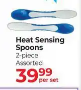 Dis-Chem Baby Things Heat Sensing Spoons 2 Piece Assorted-Per Set offer