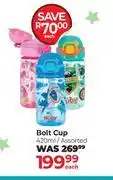 Dis-Chem Nuby Bolt Cup Assorted-420ml Each offer
