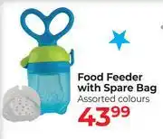 Dis-Chem Baby Things Food Feeder With Spare Bag offer