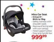 Dis-Chem Baby Things Mico Car Seat offer