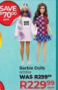 Dis-Chem Barbie Dolls 203559-Each offer