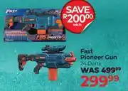 Dis-Chem Fast Pioneer Gun (24 Darts) offer