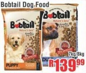 Bobtail Dog Food 7kg/8kg