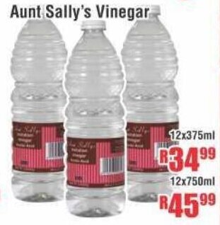 Devland Cash And Carry Aunt Sally's Vinegar 12x375ml offer