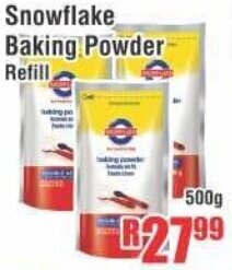 Devland Cash And Carry Snowflake Baking Powder Refill 500g offer