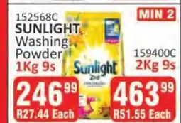 KitKat Cash and Carry SUNLIGHT Washing Powder 1Kg 9s offer