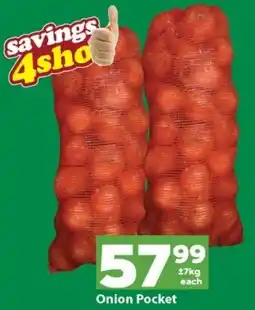 Check Save Onion Pocket offer