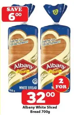 Check Save Albany White Sliced Bread offer