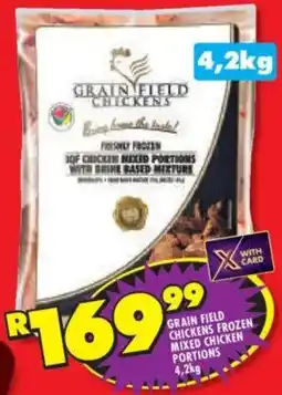 Shoprite Grain field chickens frozen mixed chicken portions offer