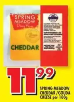 Shoprite Spring meadow cheddar/ gouda cheese offer