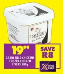 Shoprite Grain field chickens frozen chicken livers offer