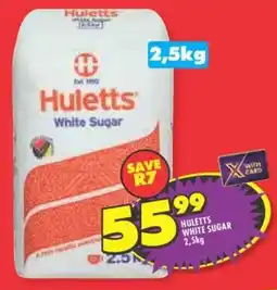 Shoprite Huletts white sugar offer