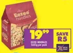 Shoprite Eezee noodles offer