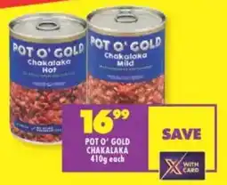 Shoprite Pot o' gold chakalaka offer