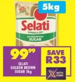 Shoprite Selati golden brown sugar offer