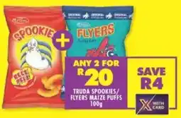 Shoprite Truda spookies/ flyers maize puffs offer