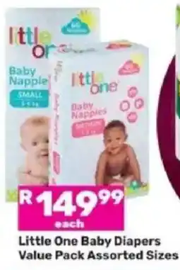 Game Little One Baby Diapers Value Pack offer