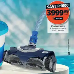 Checkers Hyper Zodiac AX20 Active Automatic Pool Cleaner offer