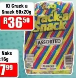 Devland Cash And Carry IQ Crack a Snack offer