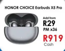 Chatz Connect HONOR CHOICE Earbuds X5 Pro offer