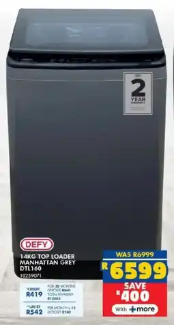 Russells Defy top loader manhattan grey offer
