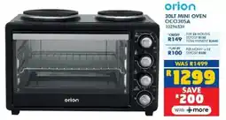 Russells Orion mini oven offer