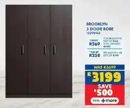 Russells Brooklyn 3 door robe offer