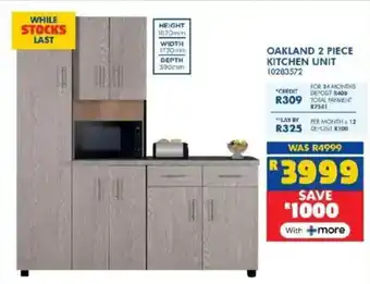 Russells Oakland kitchen unit offer