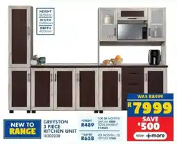 Russells Greyston kitchen unit offer