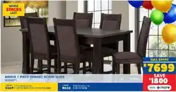 Russells Amber dining room suite offer