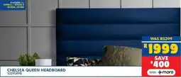 Russells Chelsea queen headboard offer