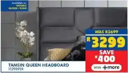 Russells Tamsin queen headboard offer