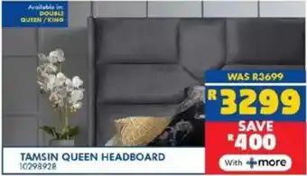 Russells Tamsin queen headboard offer