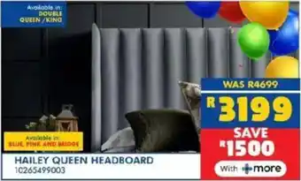 Russells Hailey queen headboard offer