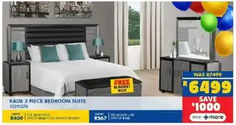 Russells Kade bedroom suite offer