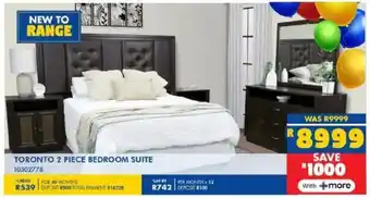 Russells Toronto bedroom suite offer