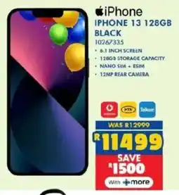Russells iPhone 13 128GB Black offer