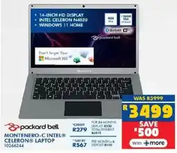 Russells Packard Bell montenero-c intel celeron laptop offer