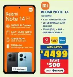 Russells Redmi Note 14 offer
