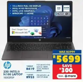 Russells HP 250 Intel N100 Laptop offer