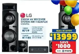 Russells LG 2300W AV Receiver System offer
