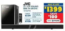 Russells JVC 2.1 Ch Sound Bar offer