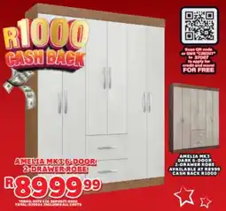 Lewis Amelia mk36-door 2-drawer robe offer