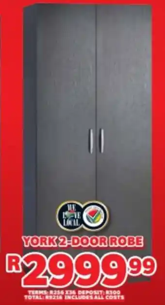 Lewis York 2-door robe offer