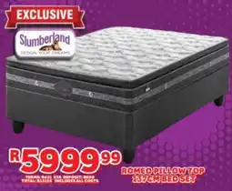 Lewis Slumberland romeo pillow top bed set offer