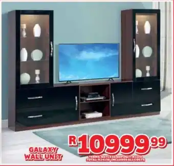 Lewis Galaxy wall unit offer