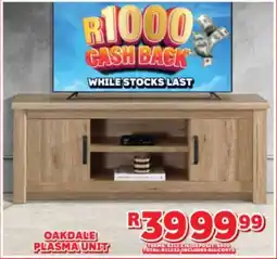 Lewis Oakdale plasma unit offer