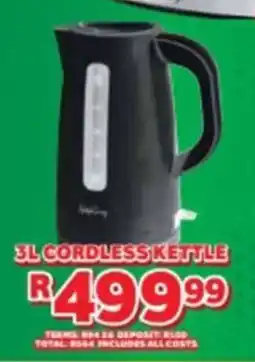 Lewis Cordless kettle offer