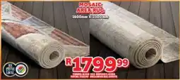 Lewis Mosaic area rug offer