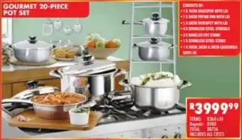 Lewis Gourmet pot set offer